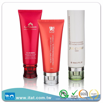 skin care acrylic cap shampoo airless cosmetic packaging